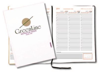07 C - Agenda semanal master miolo costurado capa dura cromia 21 x 28 cm