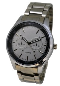 M 2509 - Relógio de pulso com pulseira de metal